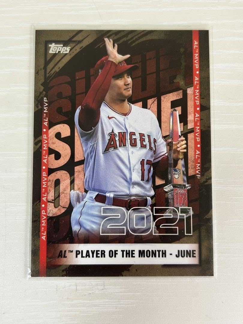 大谷選手の何かの記念カードです。多分MVP
世界に99枚しかないカードの5枚目 大谷選手の何かの記念カードです。多分MVP 世界に99枚しか